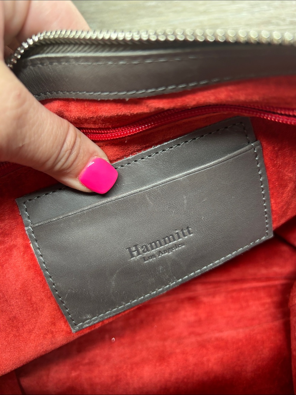 4988 Hammitt Crossbody or Shoulder Bag Interior 934988 - Picture 7 of 12